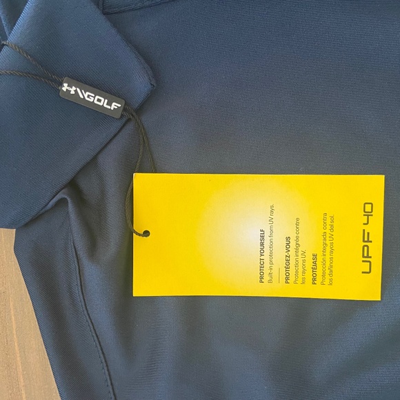 Men’s UnderArmour golf polo (S) - Picture 2 of 4